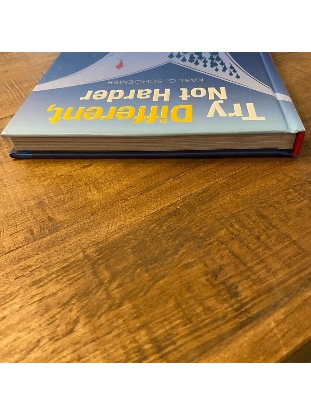 Book - Try Different, Not Harder by Karl Schoemer. 15 Rules for Mastering Change